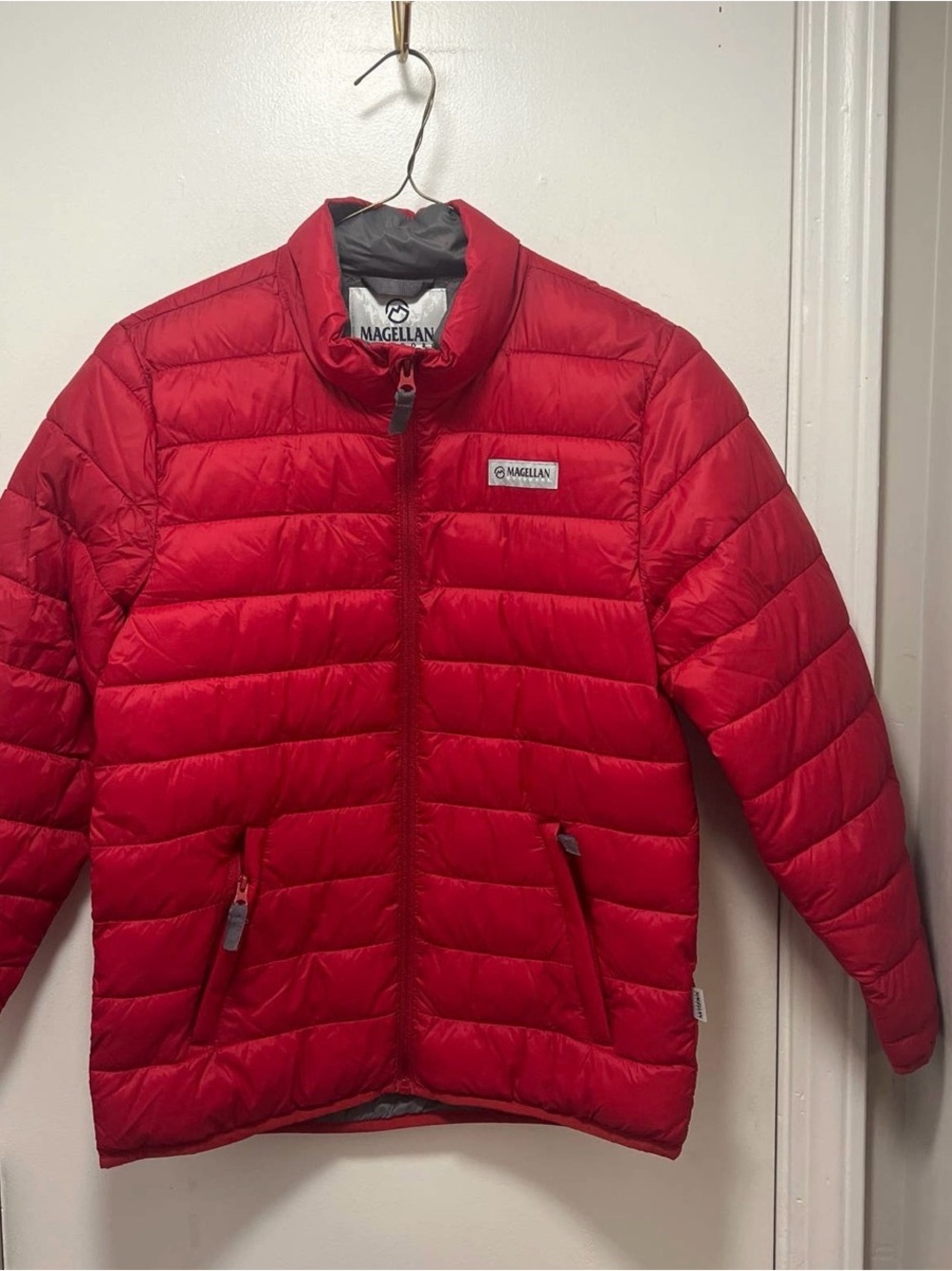 *Magellan Outdoors Kids Red Packable Puffer Jacket